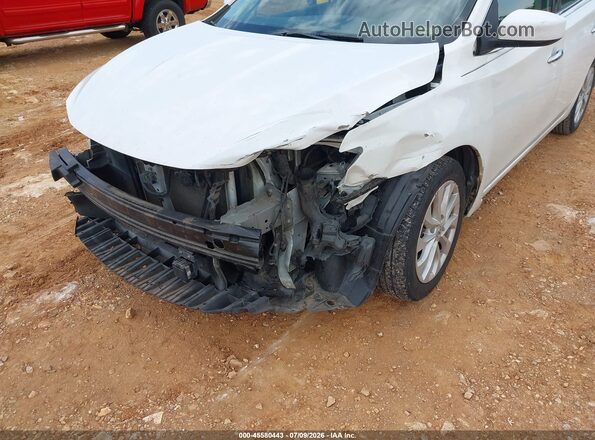 3N1AB7AP9KY448168 2019 NISSAN SENTRA White Դիմացի տեսք