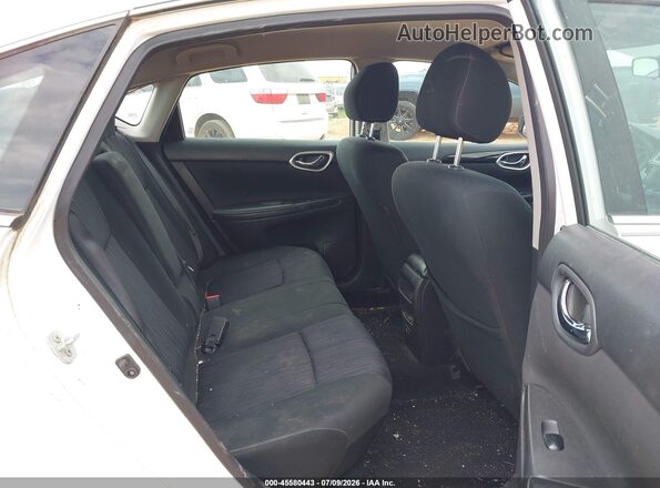 3N1AB7AP9KY448168 2019 NISSAN SENTRA White VIN կոդի պիտակի տեսք
