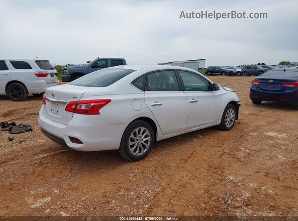 3N1AB7AP9KY448168 2019 NISSAN SENTRA White Հետևի աջ