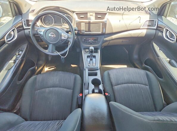3N1AB7AP9KY453564 2019 NISSAN SENTRA Silver Vista del salpicadero