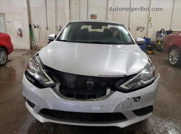 3N1AB7APXGL672523 2016 NISSAN SENTRA Silver Front view
