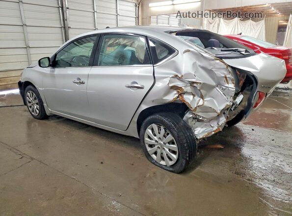 3N1AB7APXGL672523 2016 NISSAN SENTRA Silver Rear left