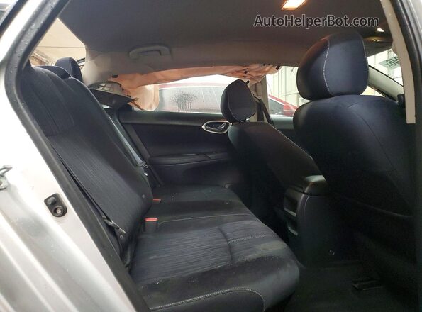 3N1AB7APXGL672523 2016 NISSAN SENTRA Silver Rear seats view