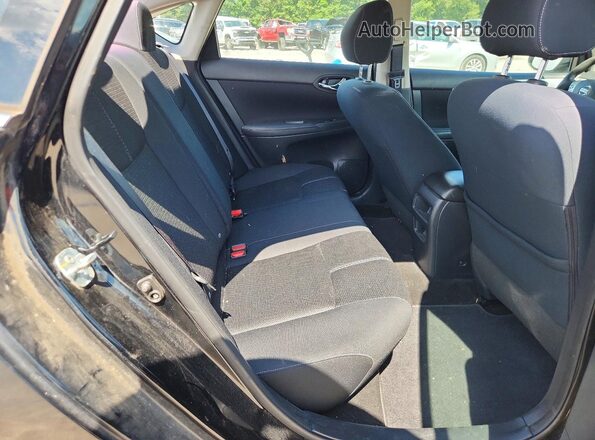 3N1AB7APXGL681156 2016 NISSAN SENTRA Black უკანა სავარძლების ხედი