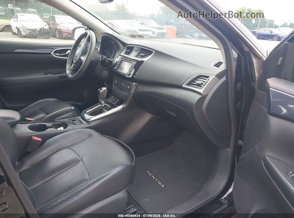 3N1AB7APXGY211244 2016 NISSAN SENTRA Black Front interior view