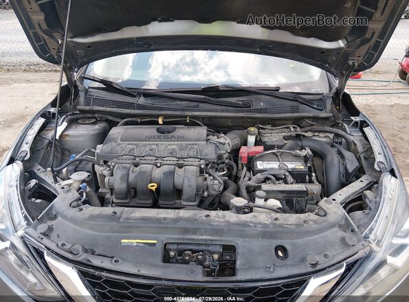 3N1AB7APXGY213883 2016 NISSAN SENTRA Gray Rear view