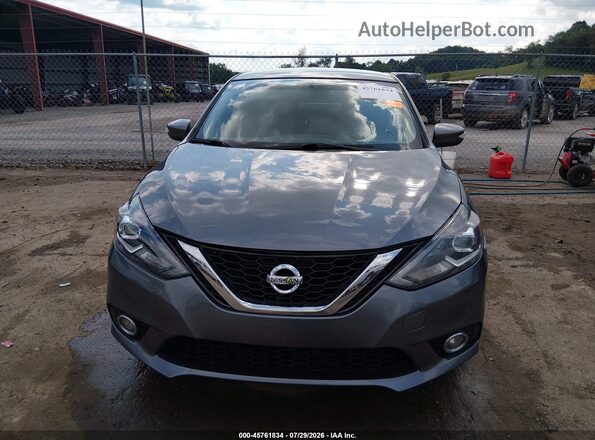 3N1AB7APXGY213883 2016 NISSAN SENTRA Gray Instrument cluster view