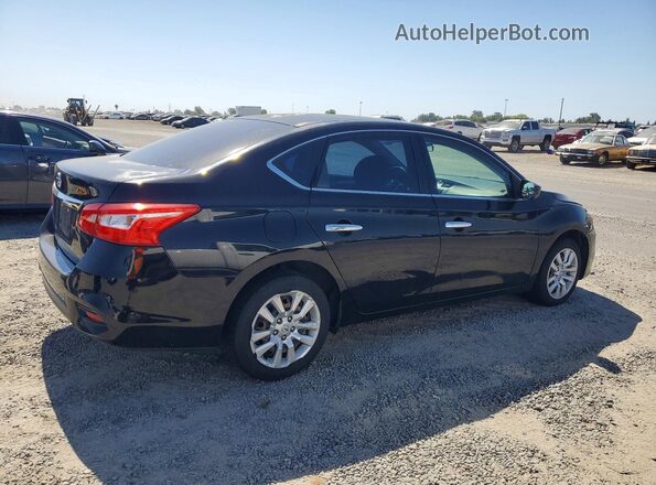 3N1AB7APXGY218212 2017 NISSAN SENTRA Black Tył prawy