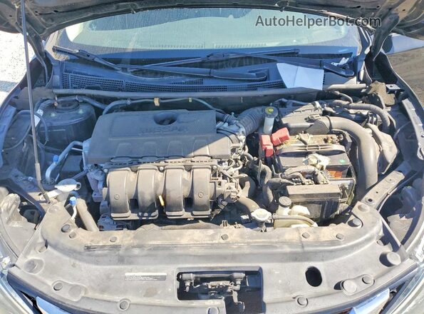 3N1AB7APXGY218212 2017 NISSAN SENTRA Black Widok wnętrza z tyłu