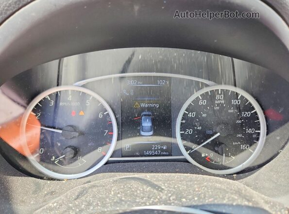 3N1AB7APXGY234622 2016 NISSAN SENTRA Gray Вид щитка приладів