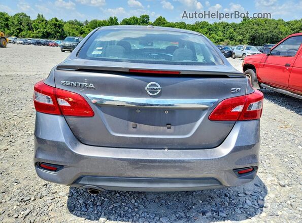 3N1AB7APXGY234622 2016 NISSAN SENTRA Gray Вид ззаду