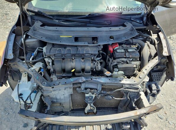 3N1AB7APXGY234622 2016 NISSAN SENTRA Gray Вид задньої частини салону