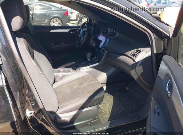 3N1AB7APXGY237293 2016 NISSAN SENTRA Black Вид салону спереду