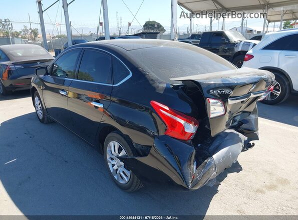 3N1AB7APXGY237293 2016 NISSAN SENTRA Black Задня ліва чверть