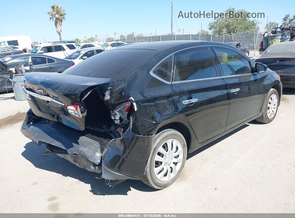 3N1AB7APXGY237293 2016 NISSAN SENTRA Black Задня права чверть