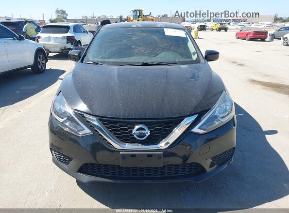 3N1AB7APXGY237293 2016 NISSAN SENTRA Black Вид щитка приладів