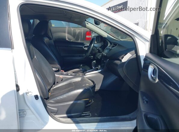 3N1AB7APXGY246611 2016 NISSAN SENTRA Белый Вид салона спереди