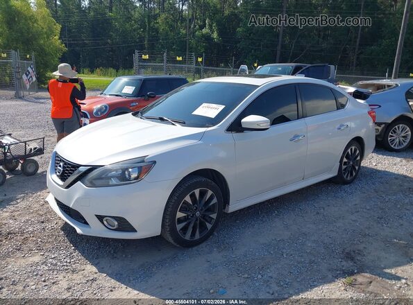 3N1AB7APXGY246611 2016 NISSAN SENTRA Белый Передняя левая четверть