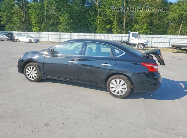 3N1AB7APXGY260685 2016 NISSAN SENTRA Black უკანა მარცხენა
