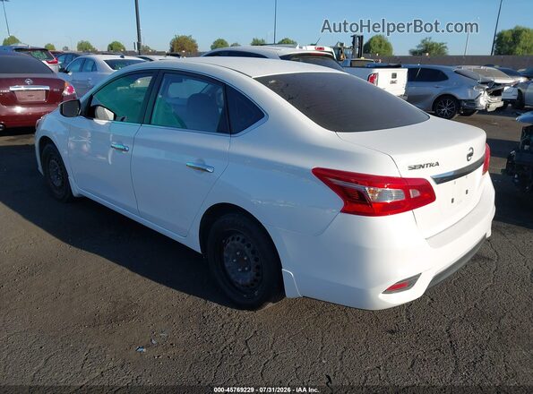 3N1AB7APXGY267118 2016 NISSAN SENTRA White Tył lewy