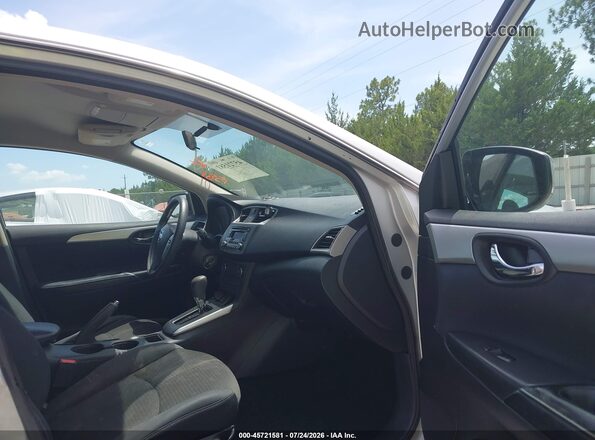 3N1AB7APXGY287868 2016 NISSAN SENTRA Серебряный Вид салона спереди