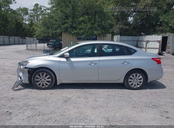 3N1AB7APXGY287868 2016 NISSAN SENTRA Серебряный Панорамный вид салона 360°