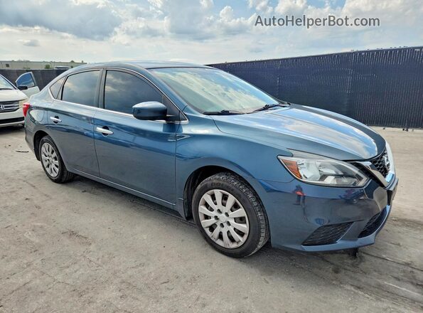 3N1AB7APXGY296117 2016 NISSAN SENTRA Blue წინა მარჯვენა