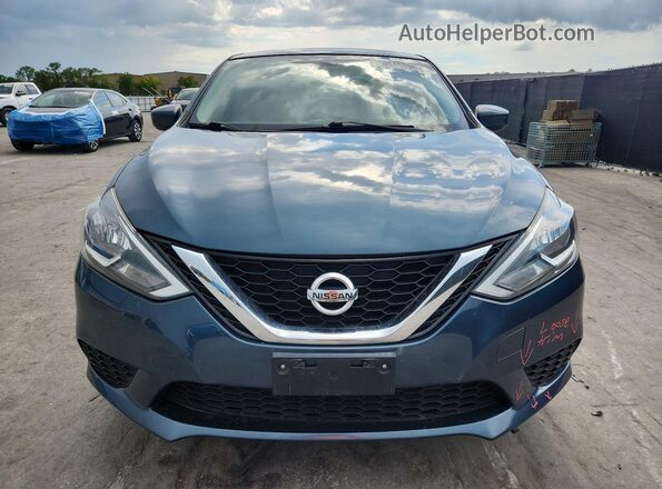 3N1AB7APXGY296117 2016 NISSAN SENTRA Blue წინა ხედი