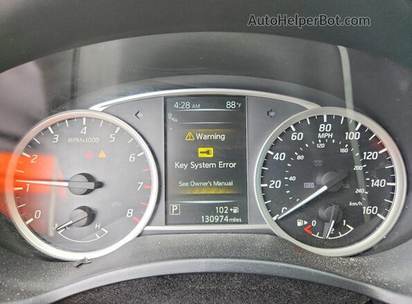 3N1AB7APXGY296117 2016 NISSAN SENTRA Blue ხელსაწყოთა პანელის ხედი