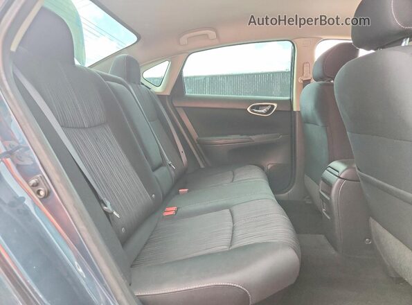 3N1AB7APXGY296117 2016 NISSAN SENTRA Blue უკანა სავარძლების ხედი