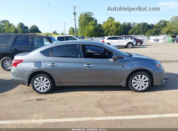 3N1AB7APXGY316530 2016 NISSAN SENTRA Серый Вид задней части салона