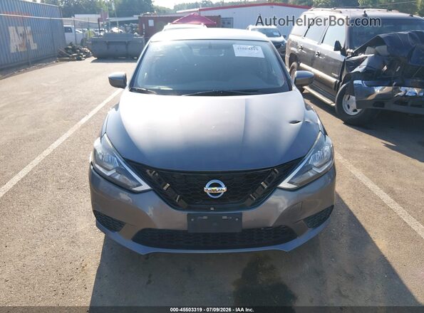 3N1AB7APXGY316530 2016 NISSAN SENTRA Серый Вид щитка приборов