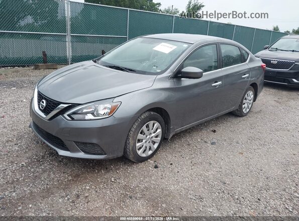 3N1AB7APXGY320268 2016 NISSAN SENTRA Gray Vista tres cuartos delantera izquierda