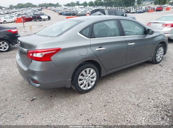 3N1AB7APXGY320268 2016 NISSAN SENTRA Gray Trasero derecho