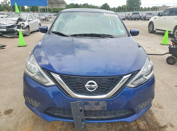 3N1AB7APXHL662186 2017 NISSAN SENTRA Blue Widok z przodu