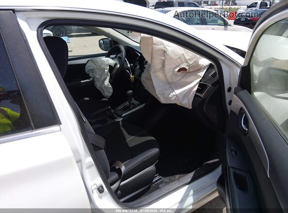 3N1AB7APXHY221810 2017 NISSAN SENTRA White წინა სალონის ხედი