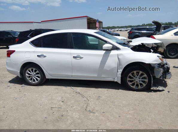 3N1AB7APXHY221810 2017 NISSAN SENTRA White უკანა სალონის ხედი