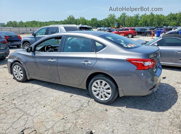 3N1AB7APXHY224769 2017 NISSAN SENTRA Charcoal Rear left