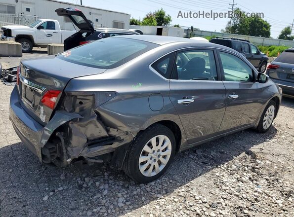 3N1AB7APXHY224769 2017 NISSAN SENTRA Charcoal Rear right