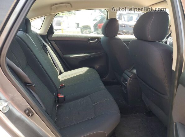 3N1AB7APXHY224769 2017 NISSAN SENTRA Charcoal Rear seats view