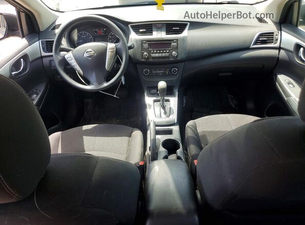 3N1AB7APXHY224769 2017 NISSAN SENTRA Charcoal Dashboard view