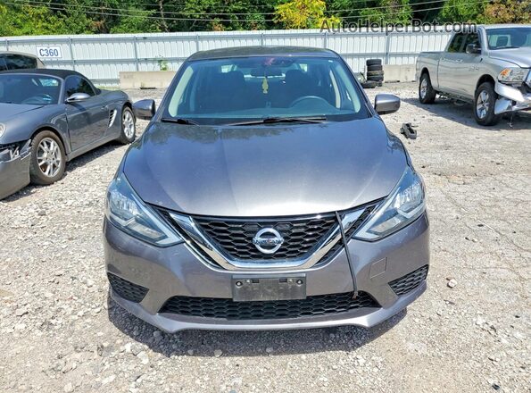 3N1AB7APXHY224769 2017 NISSAN SENTRA Charcoal Front view