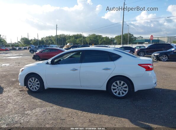 3N1AB7APXHY226280 2017 NISSAN SENTRA White Vista interior de 360 grados