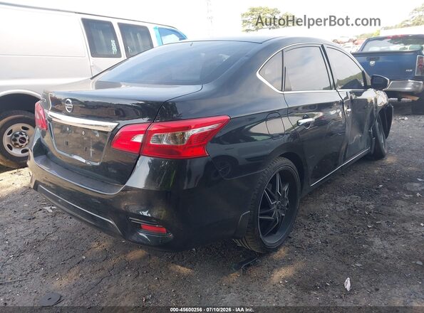 3N1AB7APXHY227929 2017 NISSAN SENTRA Black Trasero derecho