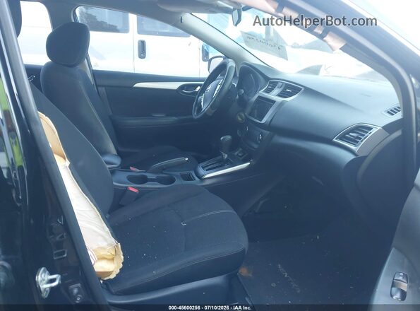3N1AB7APXHY227929 2017 NISSAN SENTRA Black Vista interior delantera