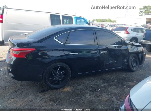 3N1AB7APXHY227929 2017 NISSAN SENTRA Black Vista interior trasera