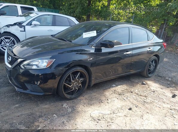3N1AB7APXHY227929 2017 NISSAN SENTRA Black Vista interior de 360 grados