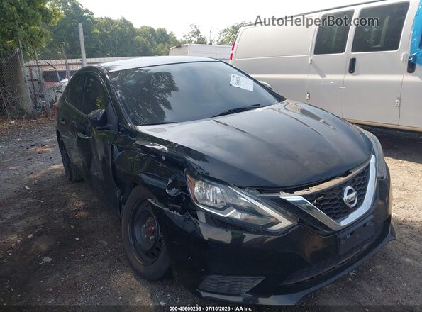 3N1AB7APXHY227929 2017 NISSAN SENTRA Black Vista frontal