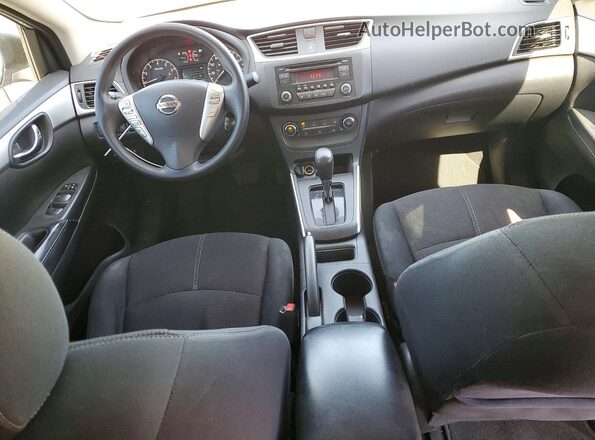 3N1AB7APXHY231401 2017 NISSAN SENTRA Gray წინა პანელის ხედი