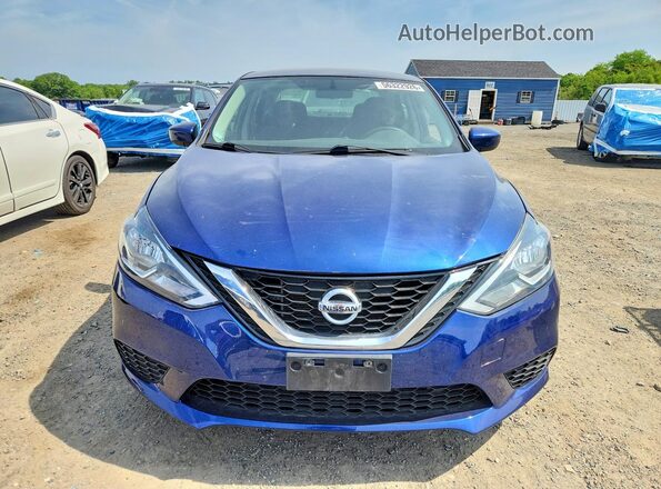 3N1AB7APXHY247744 2017 NISSAN SENTRA Blue Вид спереду